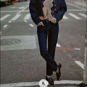 Greer Mid Rise Straight Jeans